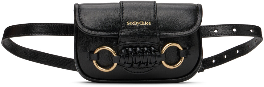 

Черная поясная сумка Saddie See by Chloé