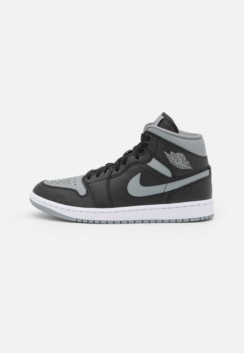 

Кроссовки высокие AIR JORDAN 1 MID, цвет black/particle grey/white