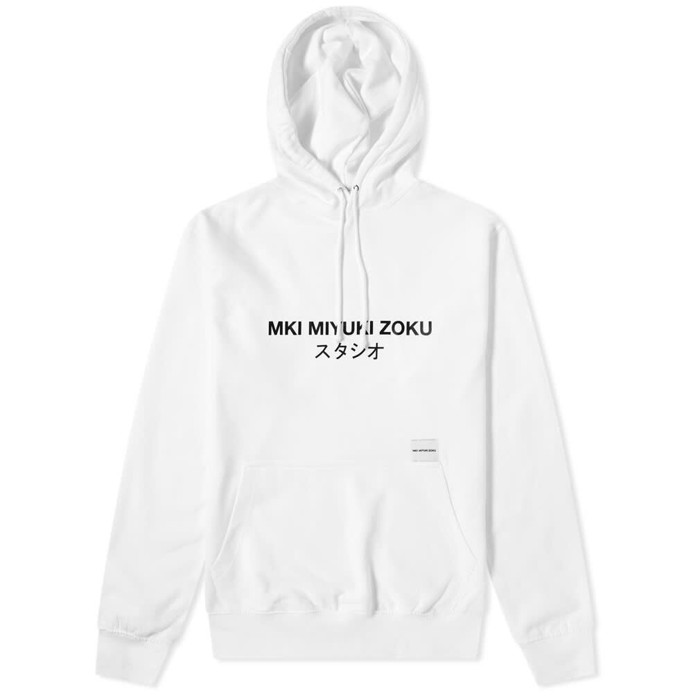 

Толстовка MKI Classic Logo Hoody, Белый