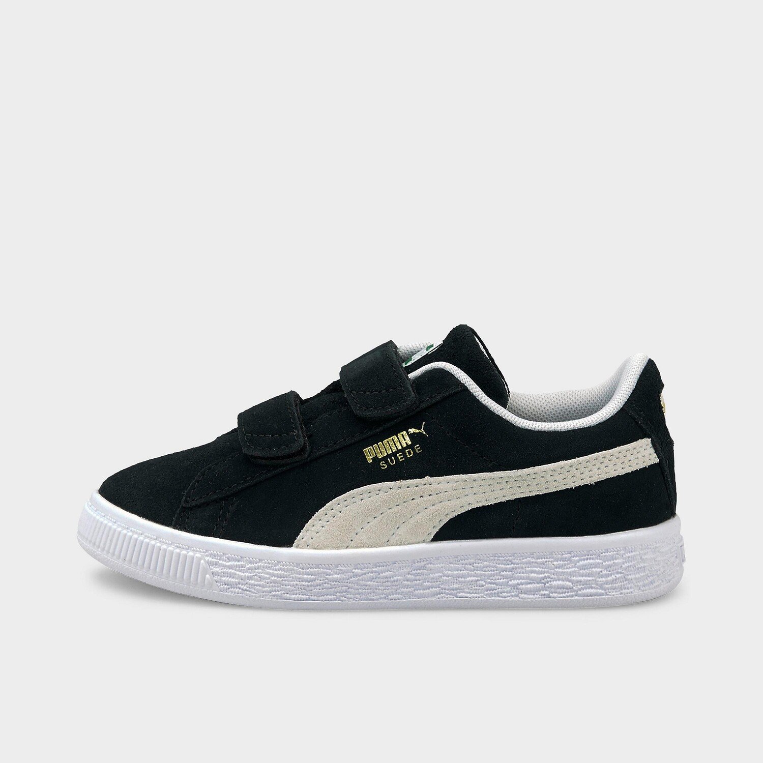 

Повседневная обувь Puma Suede Classic XXI V с крючками и петлями для маленьких детей, черный