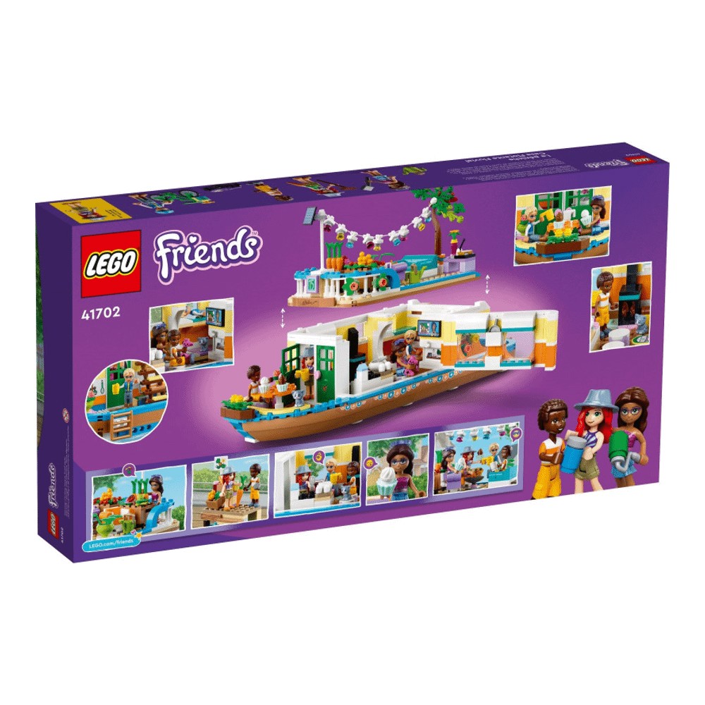 Конструктор LEGO Friends 41702 Плавучий дом на канале