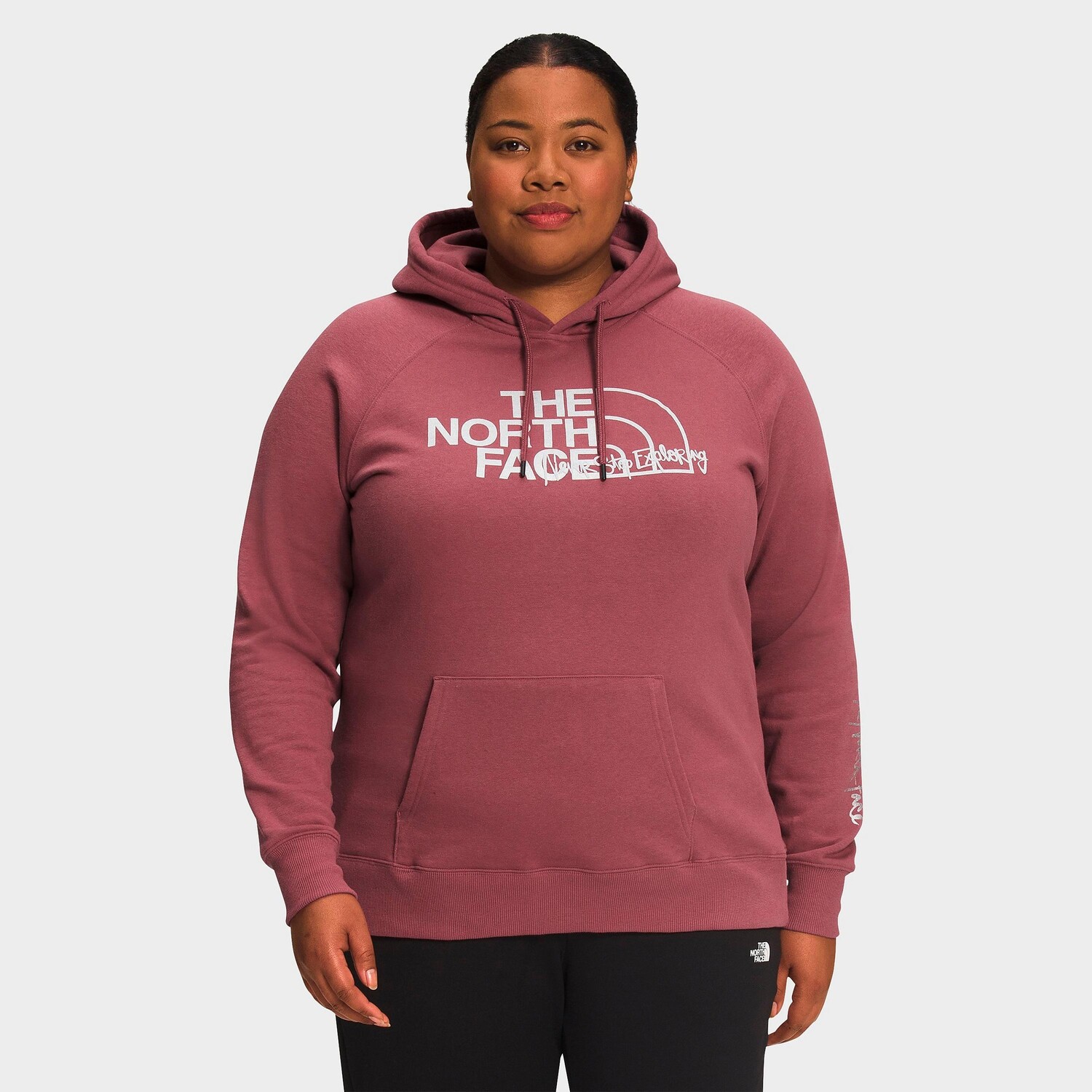 

Женская худи The North Face Graphic Injection (большие размеры), фиолетовый
