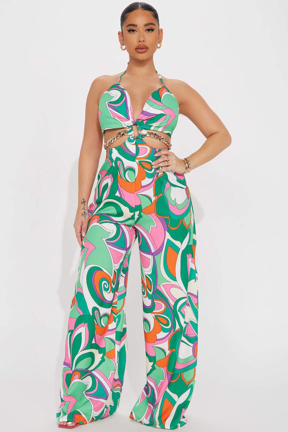 

Комбинезон Fashion Nova HJ276, разноцветный