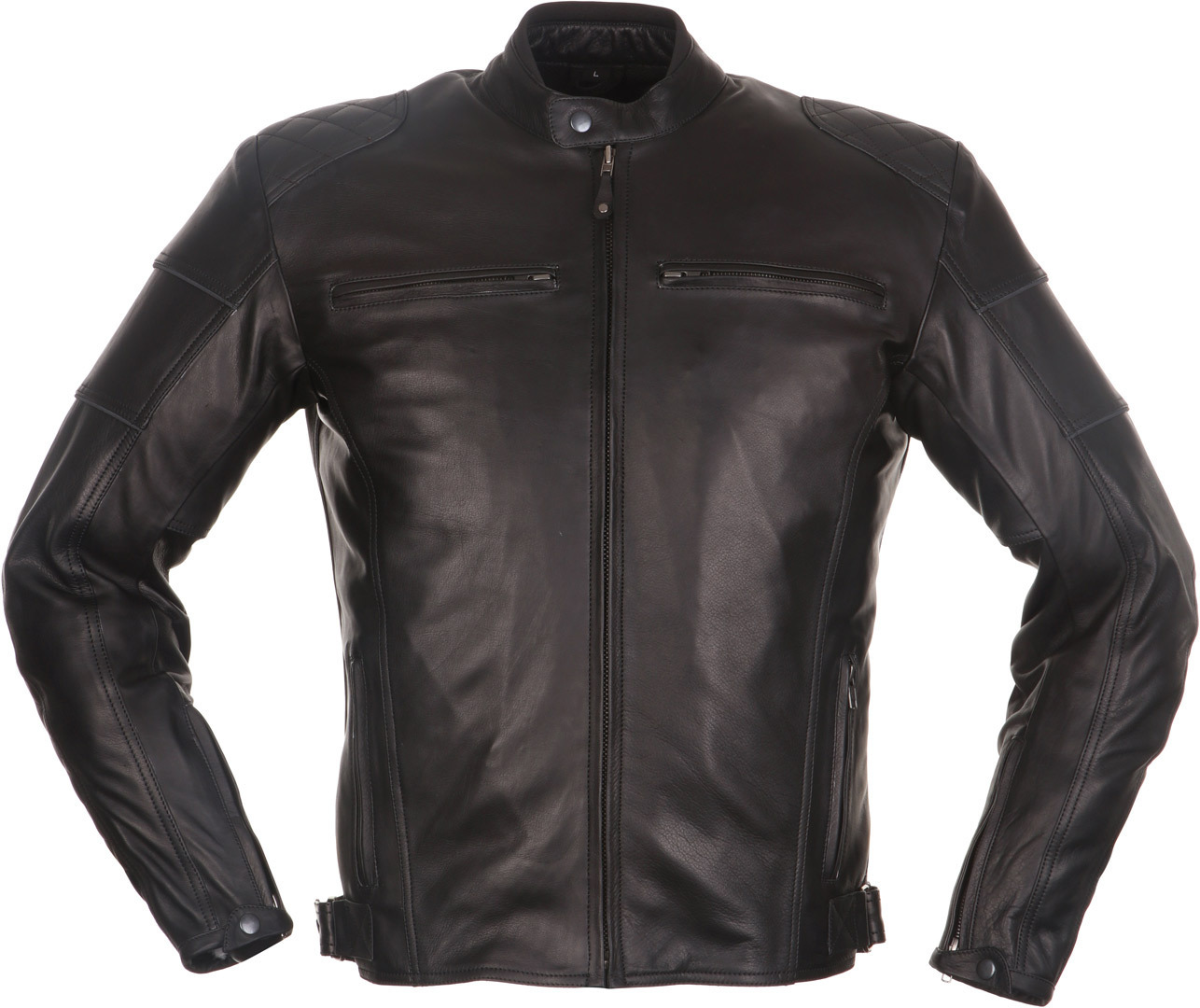 Куртка Modeka Ruven мотоциклетная кожаная, черный кожаная куртка inache размер m черный