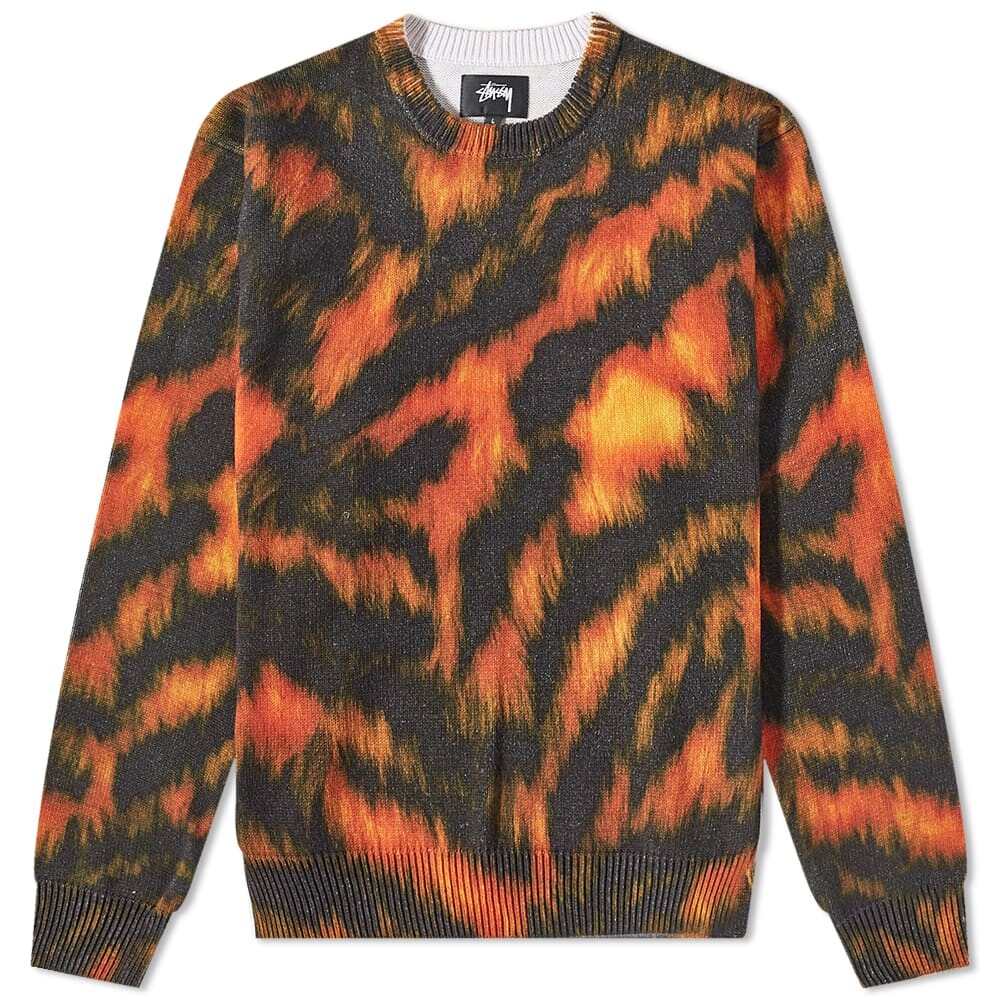 

Джемпер Stussy Printed Fur Crew Sweat, Коричневый