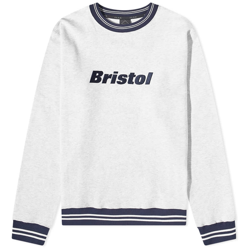 

Толстовка FC Real Bristol Color Ribbed Logo Crew Sweat, Белый