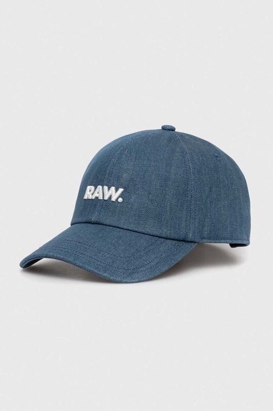 

Хлопковая бейсболка G-Star Raw, синий