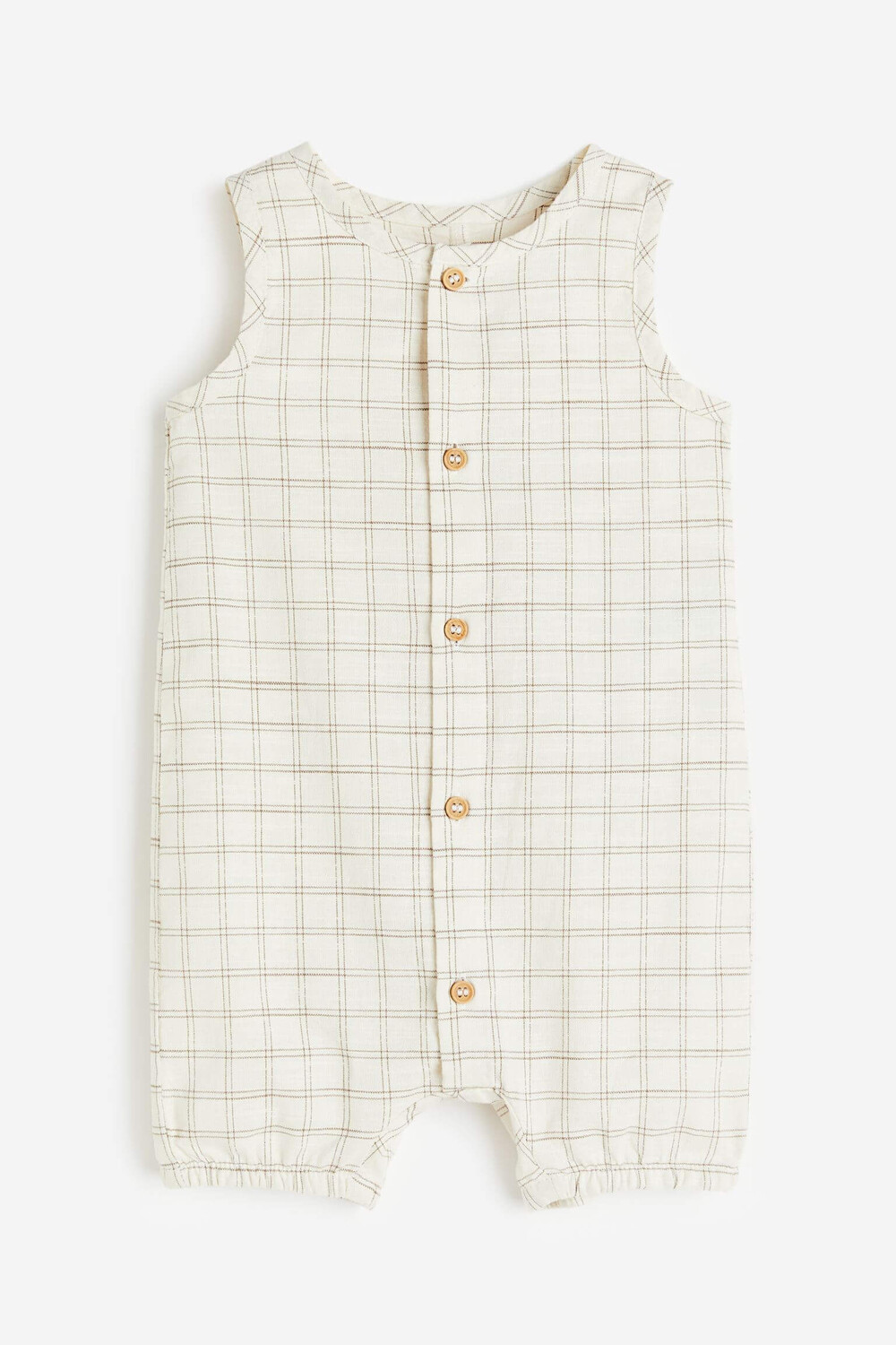 

Боди H&M Sleeveless Romper, светло-бежевый