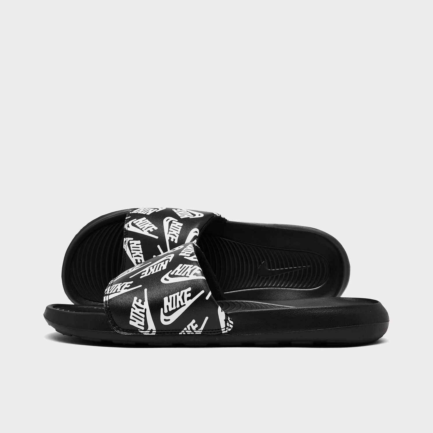 

Мужские шлепанцы с принтом Nike Victori One Print, черный