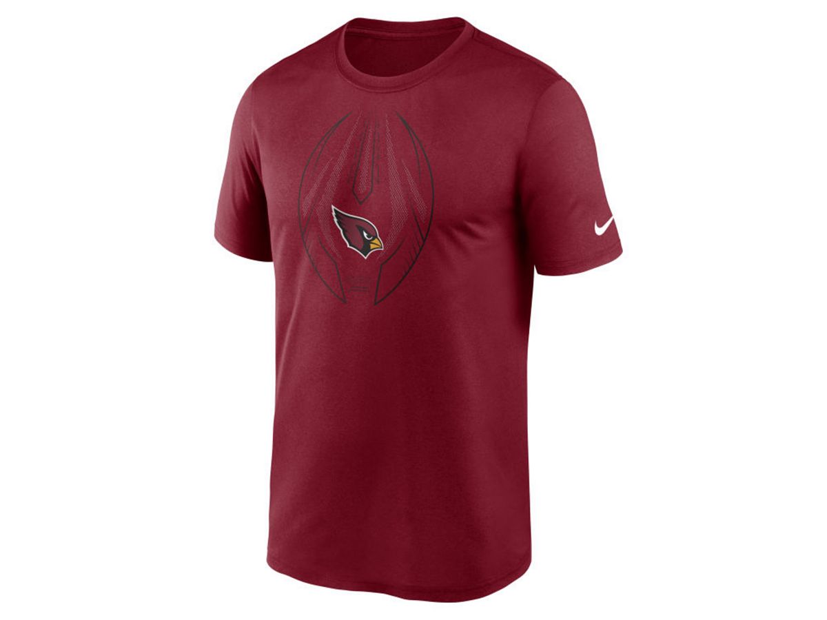 Мужская футболка icon legend arizona cardinals Nike, красный