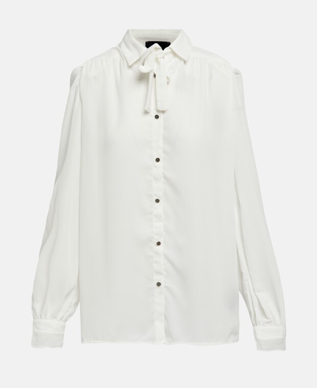 

Элегантная блузка John Richmond, цвет Wool White