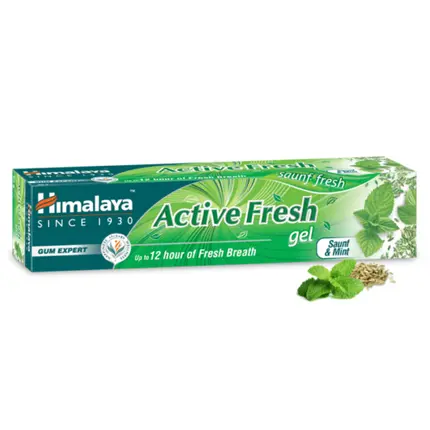 

Гелевая зубная паста Himalaya Herbals Active Fresh, Assorted