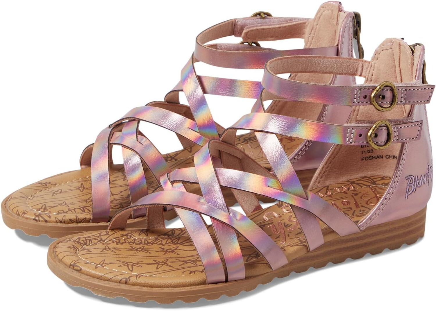 

Сандалии Blowfish Malibu Ayline-T, цвет Ether Pink