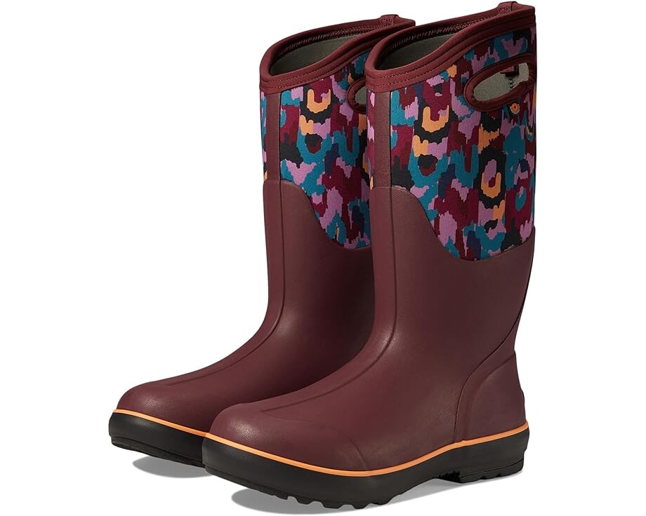 

Ботинки Bogs Classic II Tall Ikat, цвет Burgundy Multi