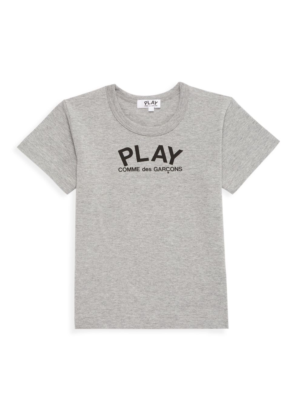 

Футболка с логотипом Little Kid's Play Comme des Garçons PLAY, серый