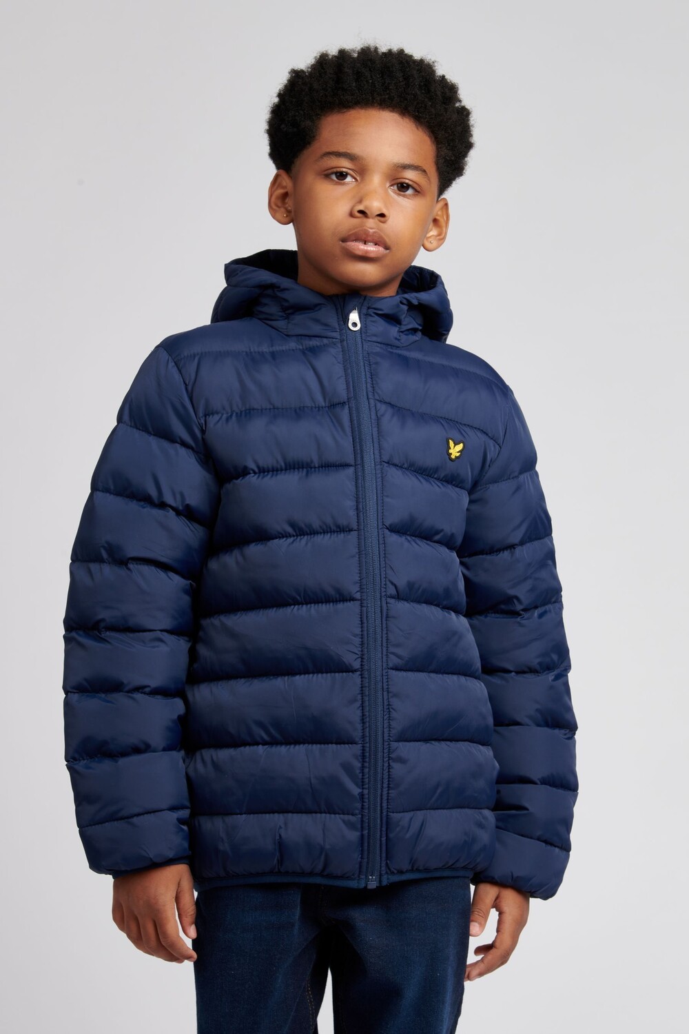 

Пуховик Lyle & Scott, синий