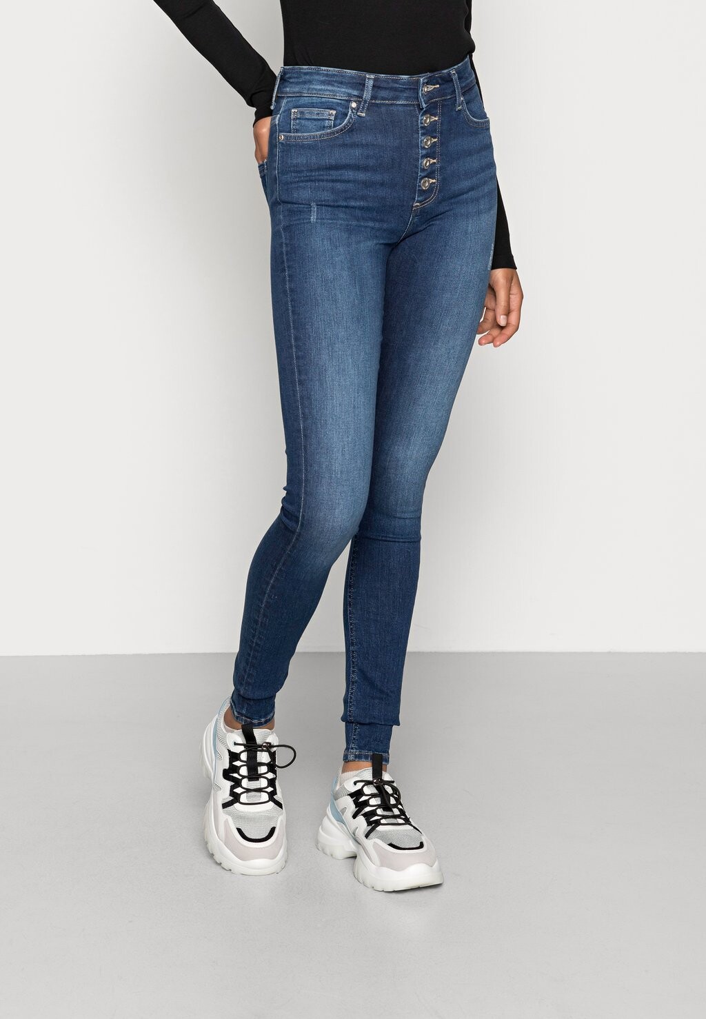 

Джинсы Skinny Fit ONLY, темно-синий