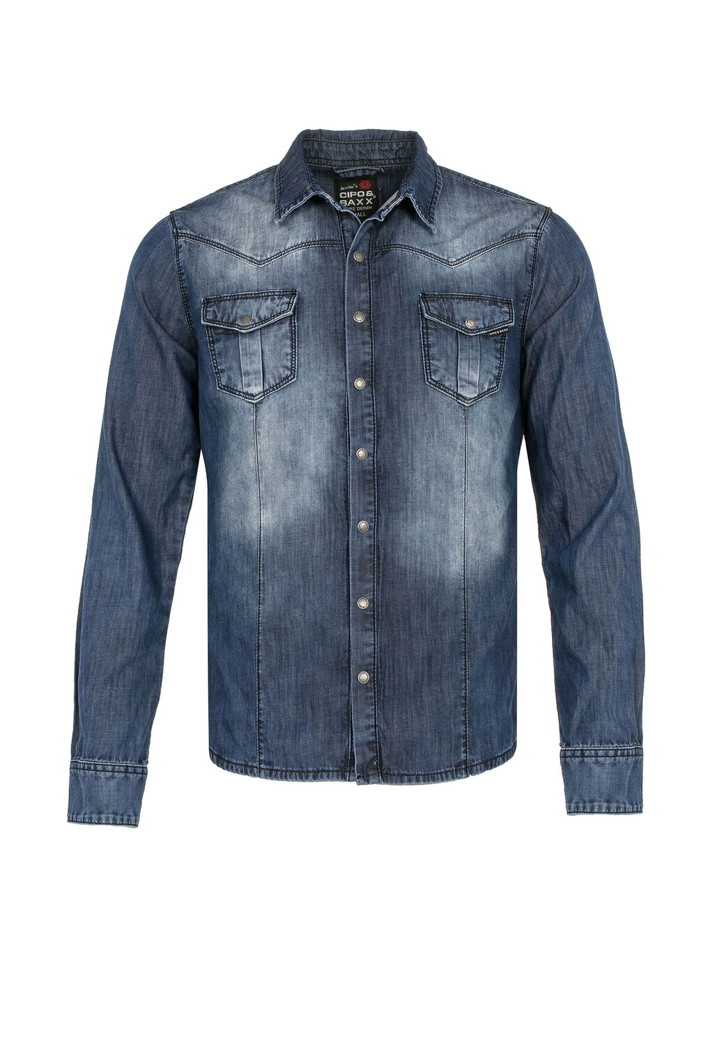 

Рубашка Cipo & Baxx Jeans, синий