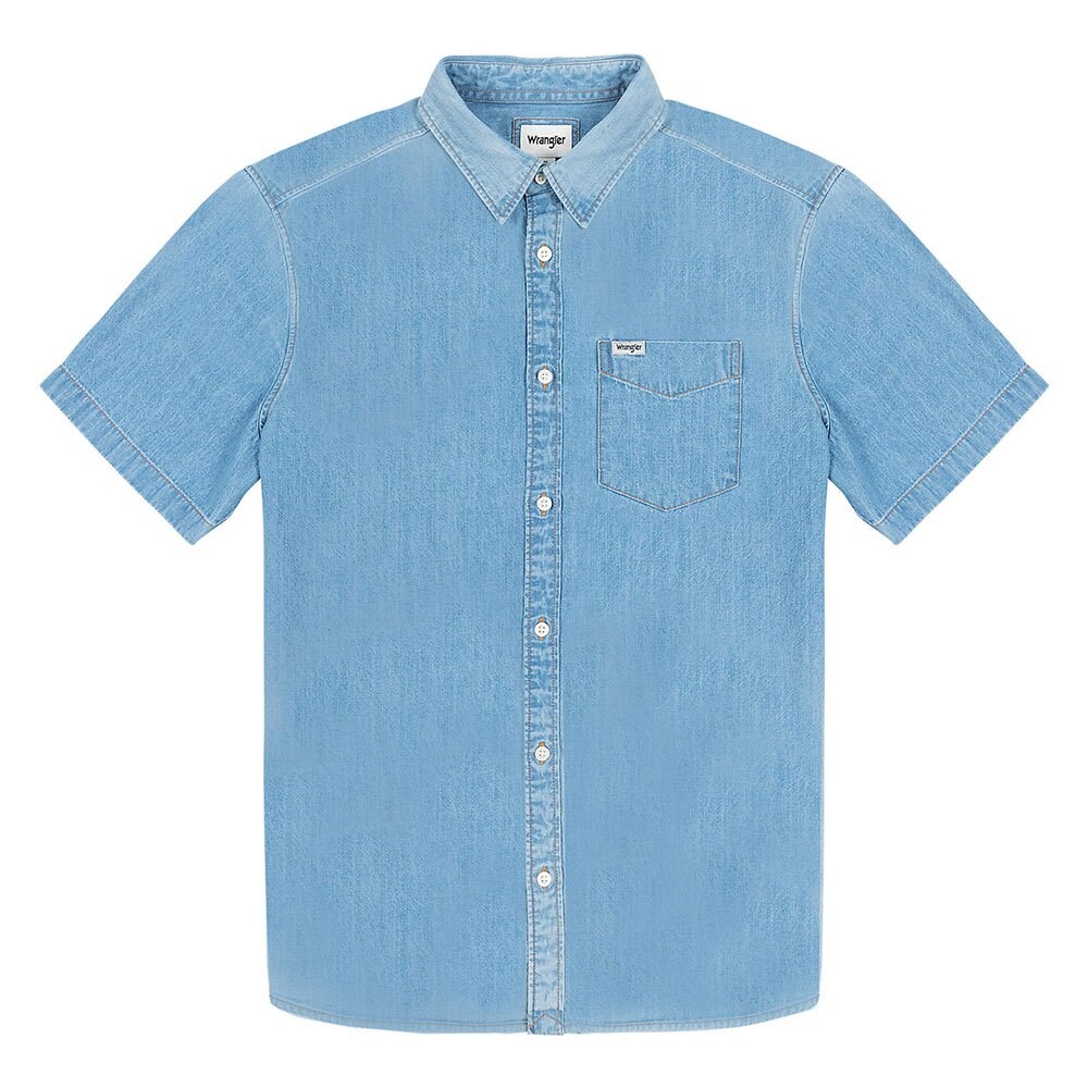 

Рубашка с коротким рукавом Wrangler 1 Pocket, синий