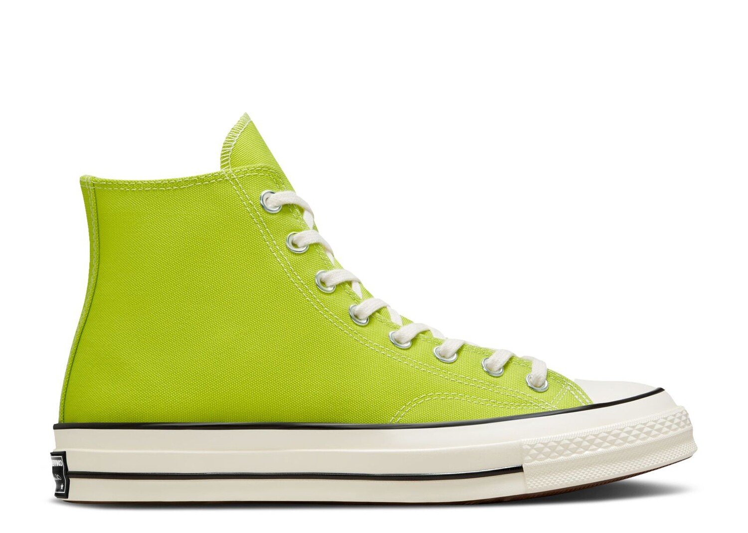 

Кроссовки Converse Chuck 70 High 'Lime Twist', зеленый