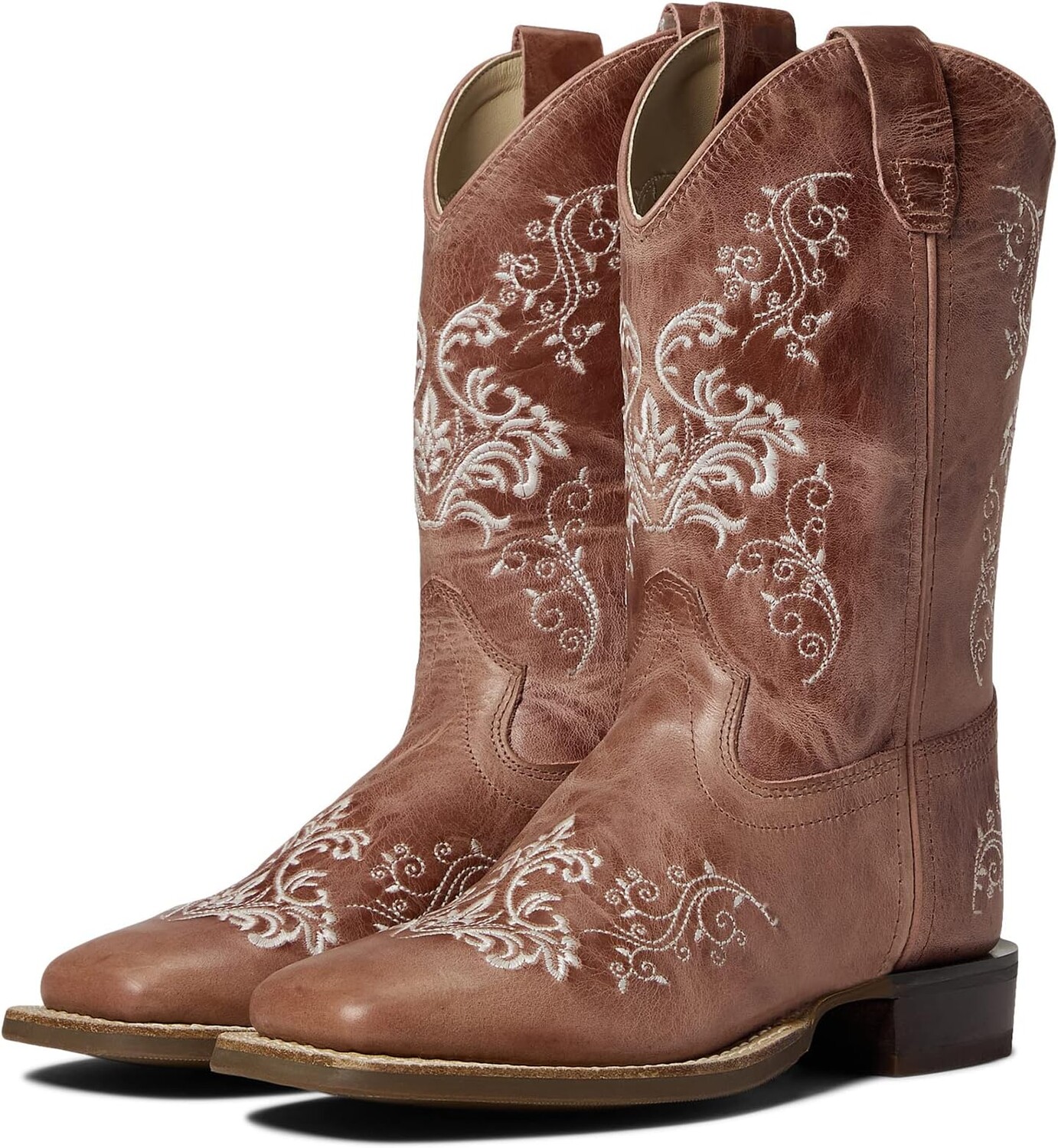 

Ковбойские сапоги Rose Stitch Old West, цвет Cactus Pink
