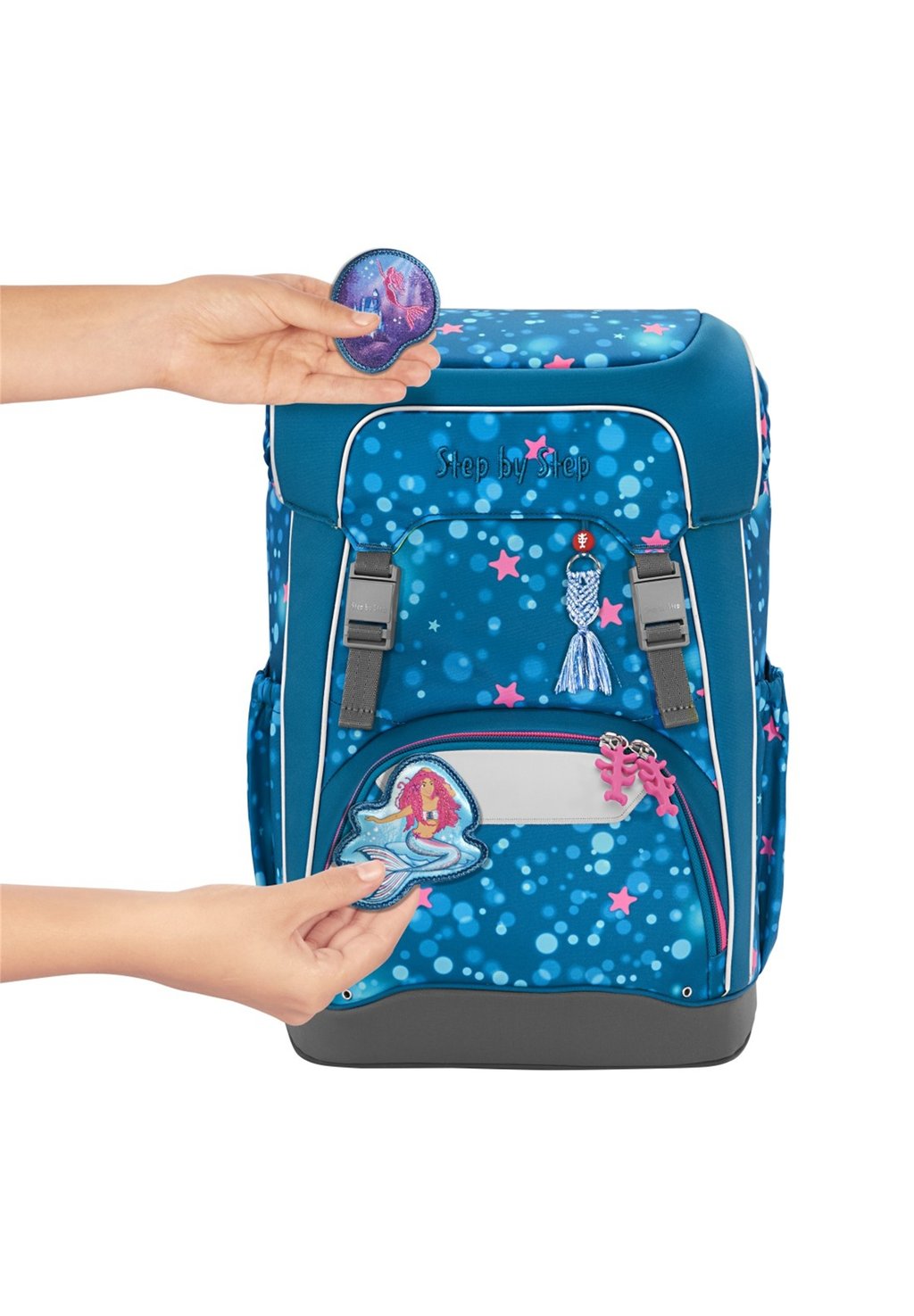 Набор школьных сумок GIANT SET 5TLG Step by Step, цвет mermaid lola