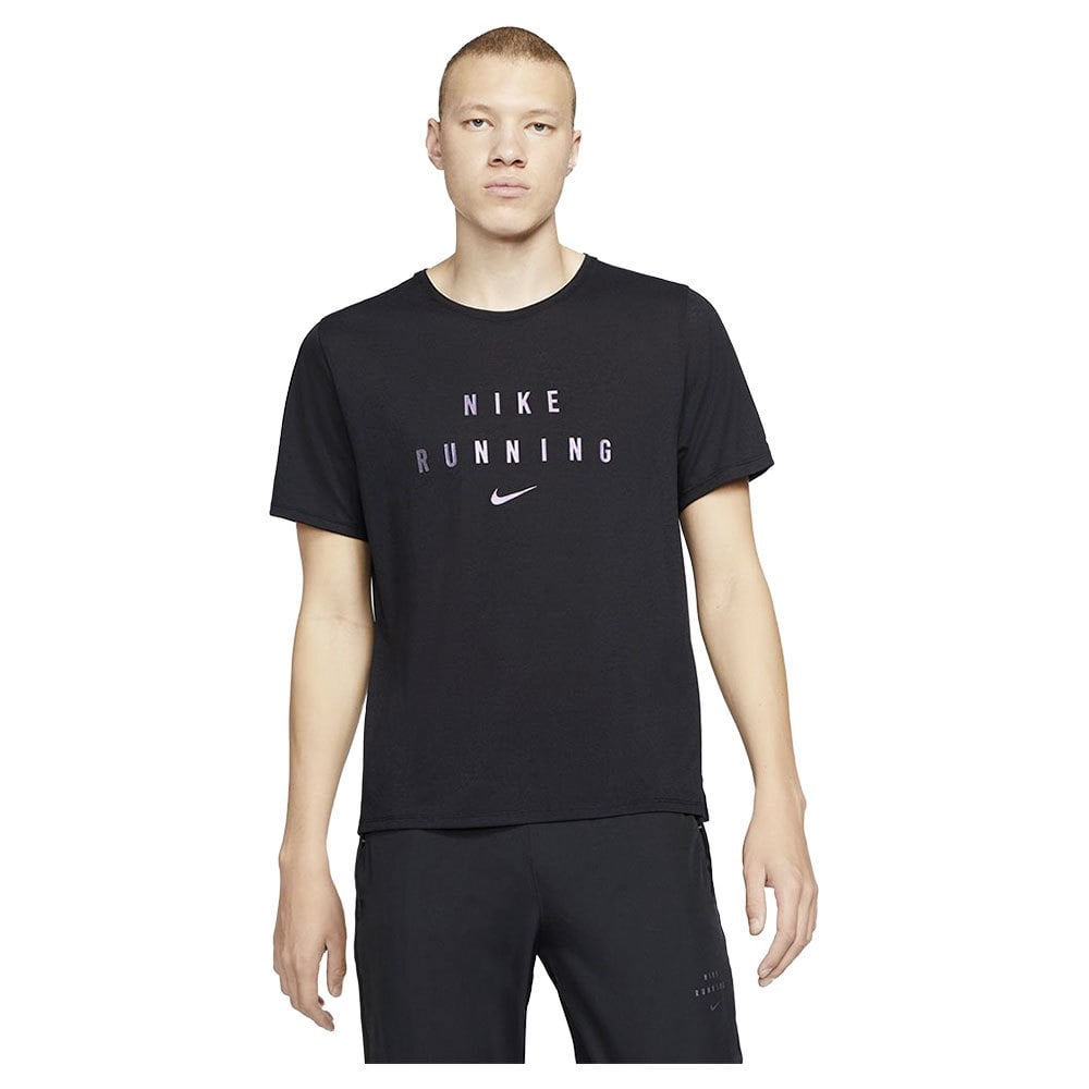 

Футболка Nike Run Division Dri Fit Miler Graphic, черный