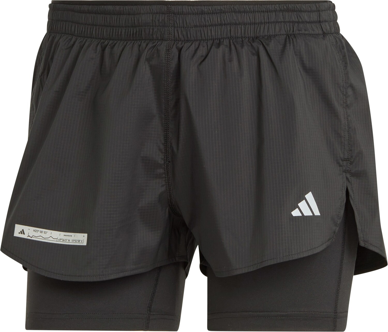 

Шорты Ultimate 2-в-1 — женские adidas, черный