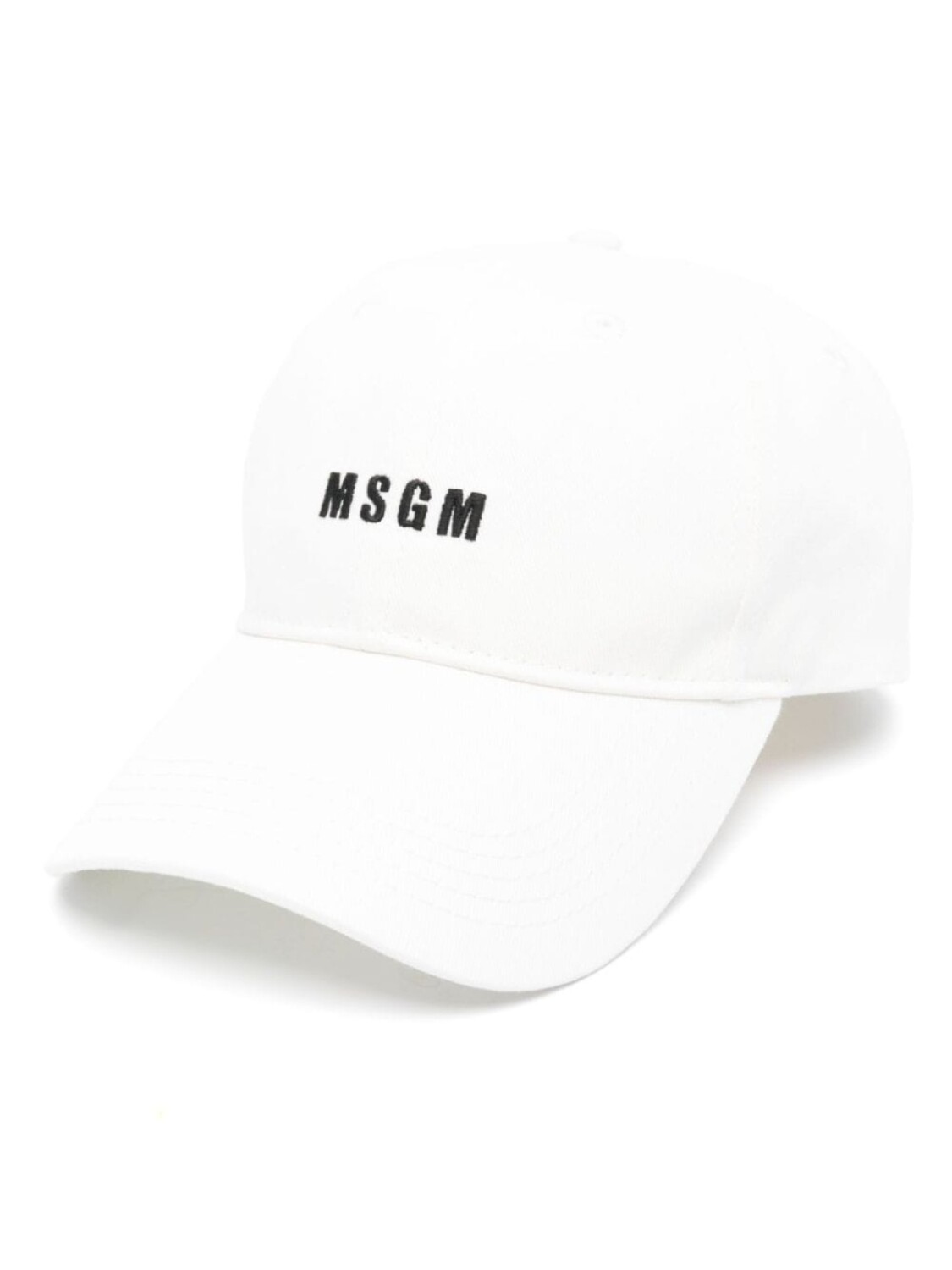 

MSGM бейсболка с вышитым логотипом, белый
