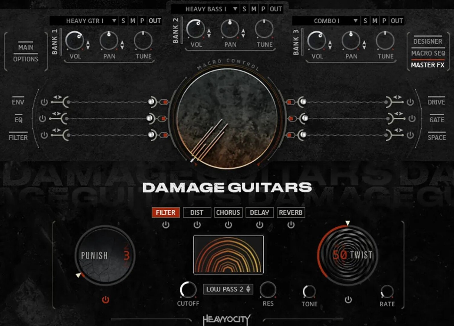 

Виртуальный инструмент Heavyocity Damage Guitars