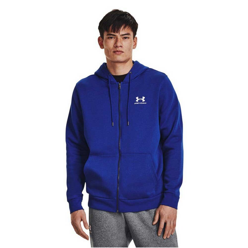 

Толстовка Under Armour Essential Fleece Full Zip, синий