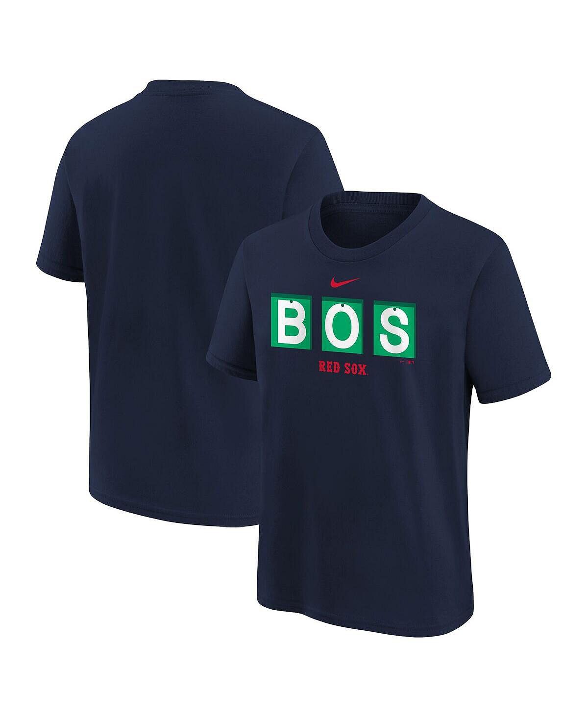 

Темно-синяя футболка Big Boys Boston Red Sox Local Nike