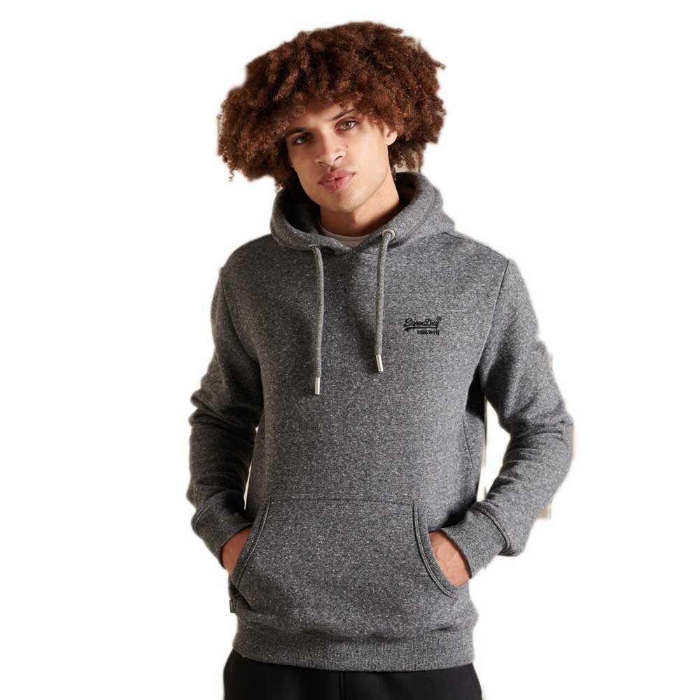 

Худи Superdry Vintage Logo Embroidered, серый