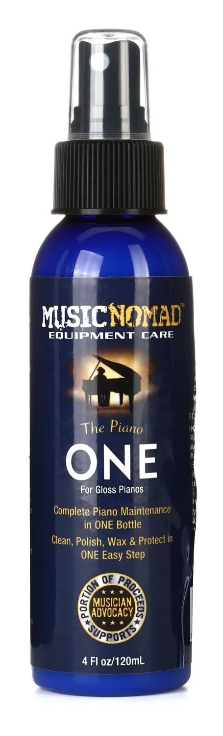 

MusicNomad The Piano ONE Очиститель, полировка и воск для глянцевых фортепиано