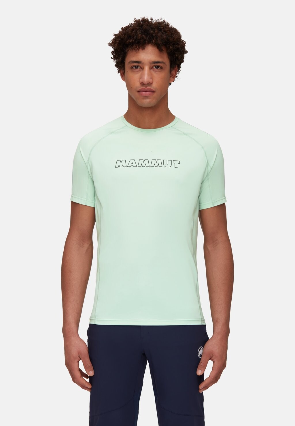 

Спортивная футболка Selun Logo Mammut, цвет neo mint