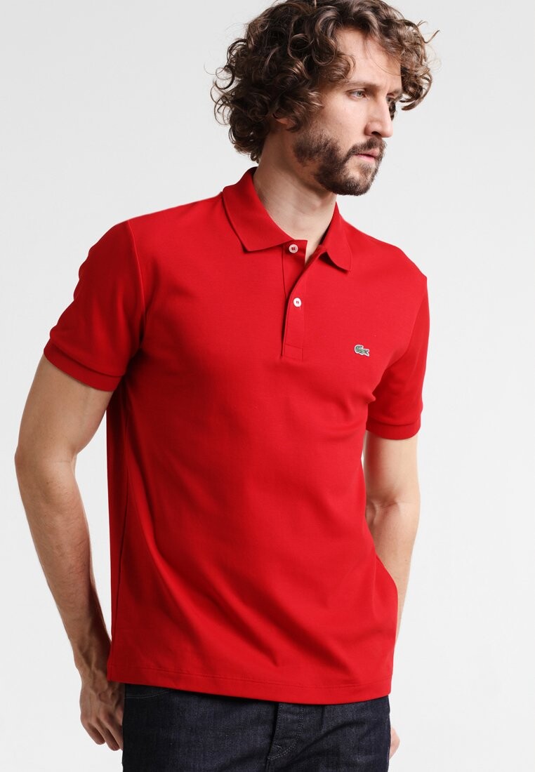 

Рубашка поло Lacoste, красный