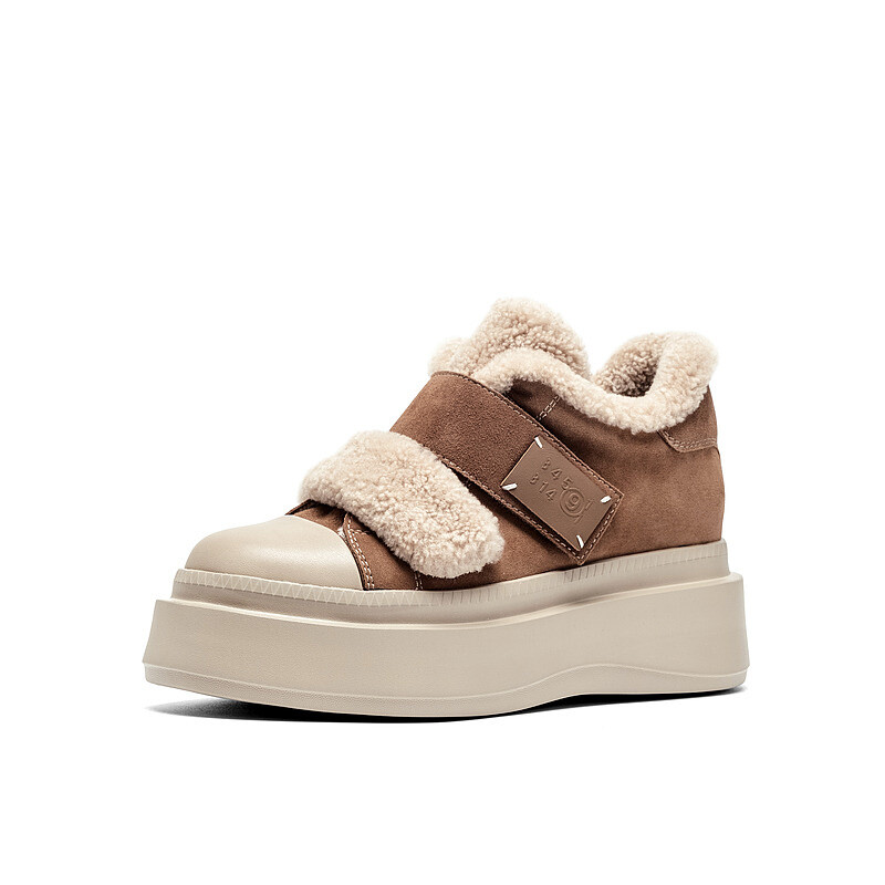 

Кеды, скейтборд обувь женская низкая Jooc, цвет Caramel Brown
