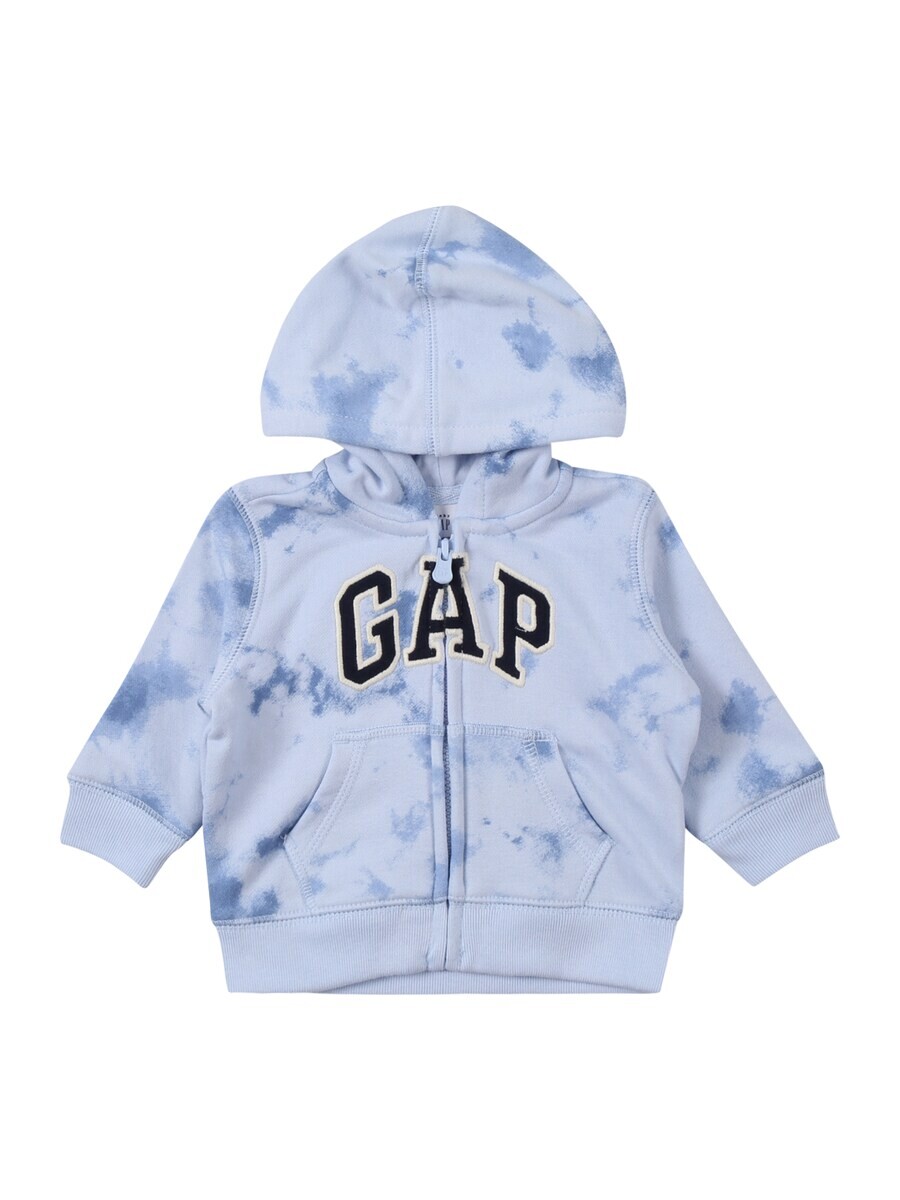 

Худи GAP Zip-Up Hoodie, цвет marine blue/Sapphire/Light blue