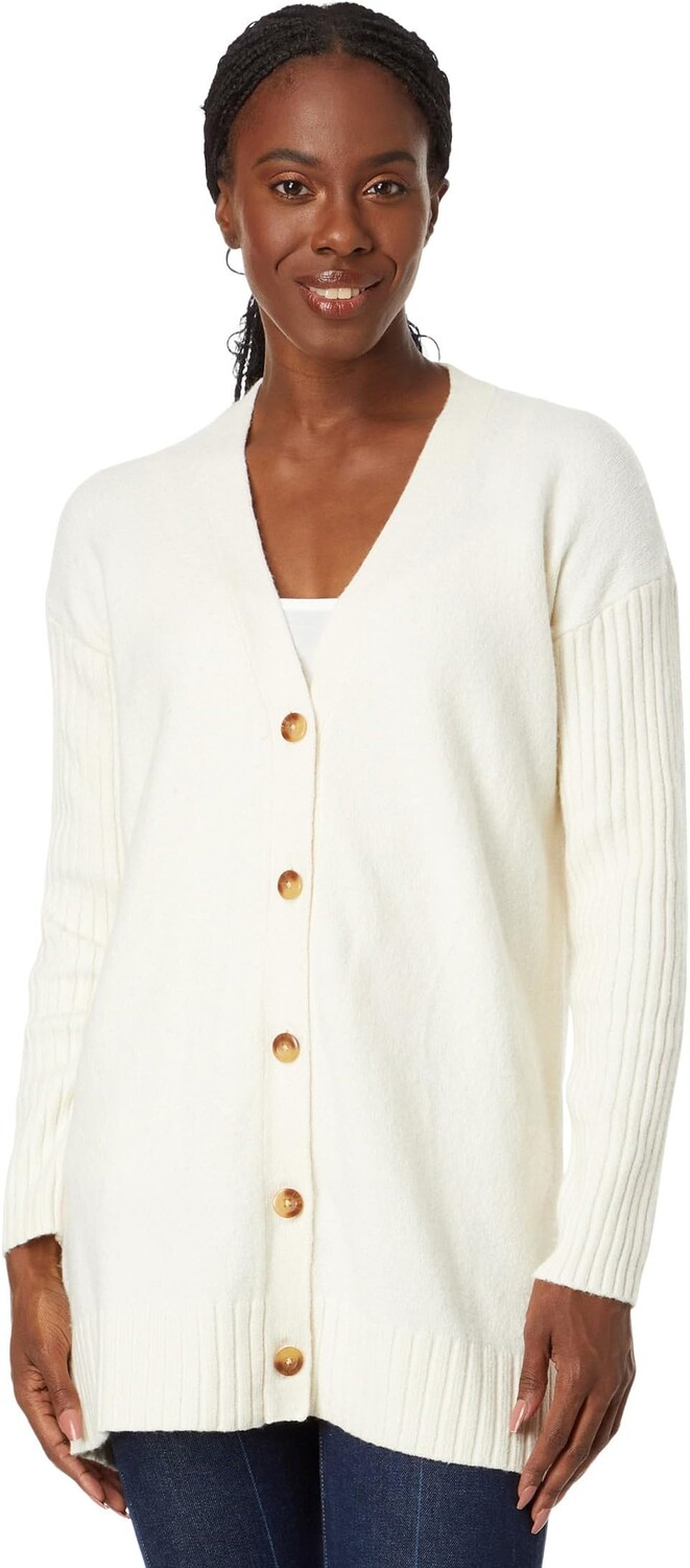 

Свитер The Essential Cocoon Cardigan Sweater L.L.Bean, цвет Cream