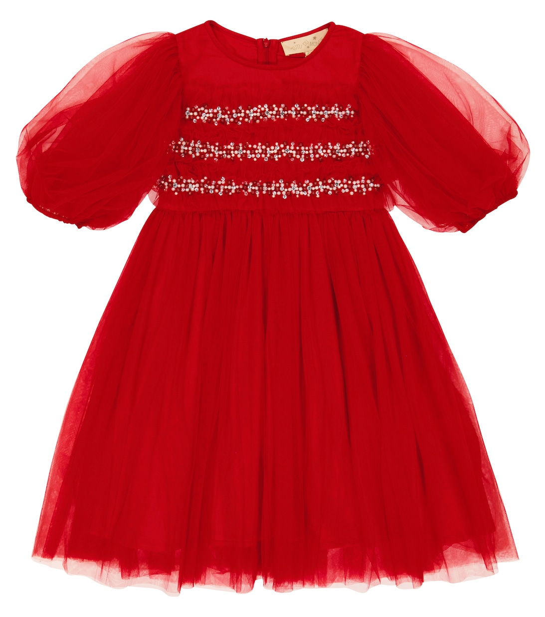 Платье из тюля Serefine Tutu Du Monde, красный
