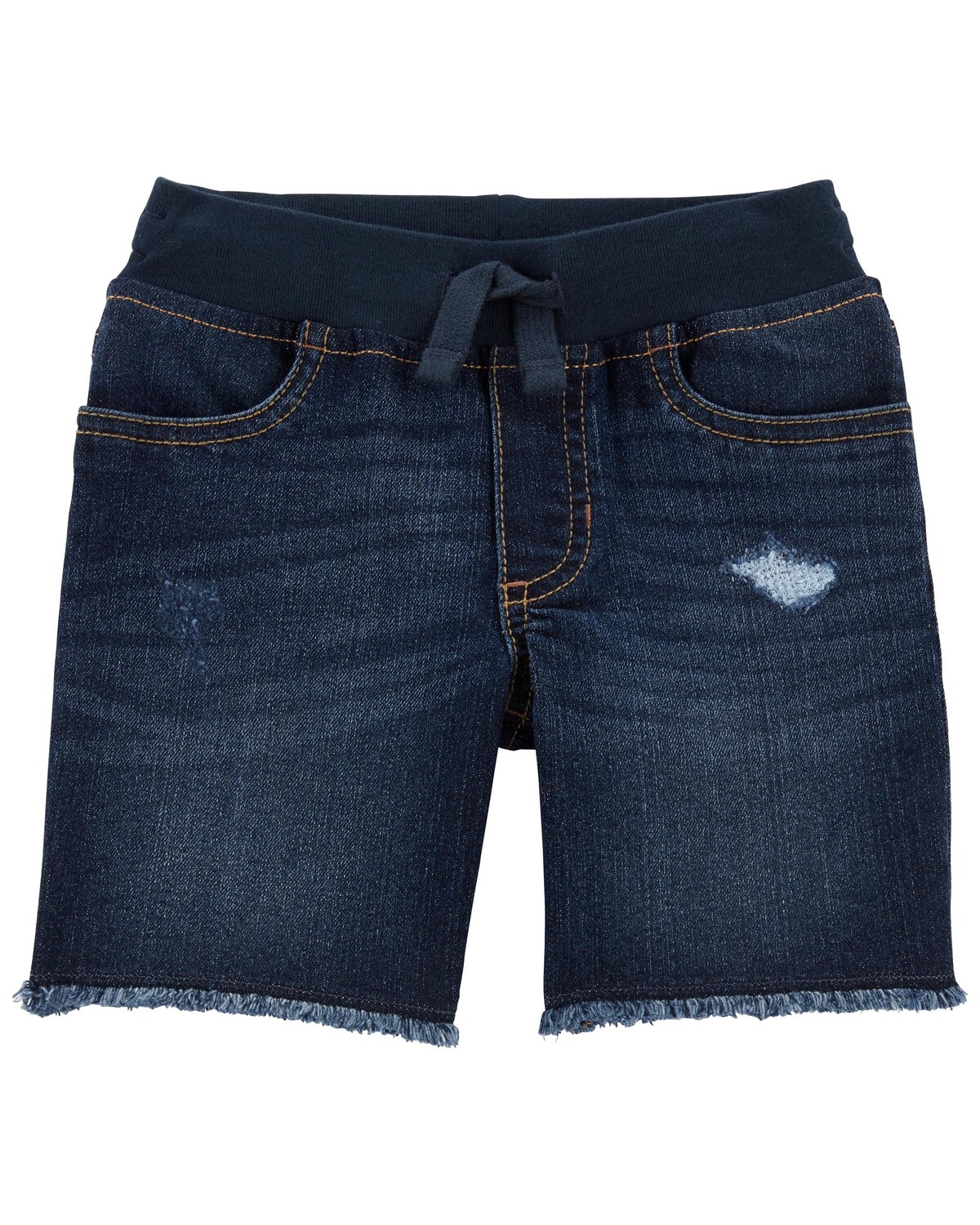 

Состаренные джинсовые шорты Baby Iconic: Drawstring Remix Carter's, индиго