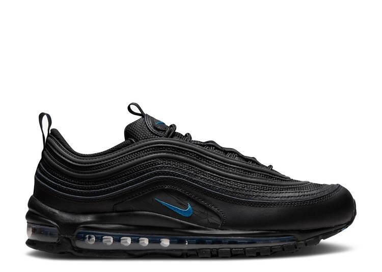 

Кроссовки Nike AIR MAX 97 'BLACK DARK MARINA BLUE', черный