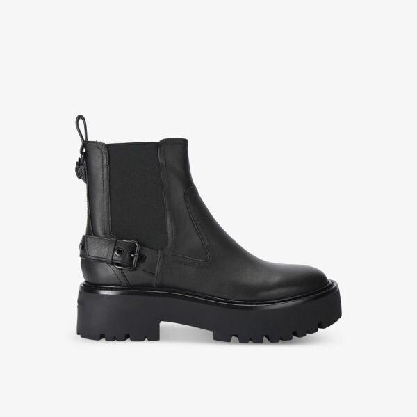 

Кожаные ботильоны Matilda с орлом Kurt Geiger London, черный