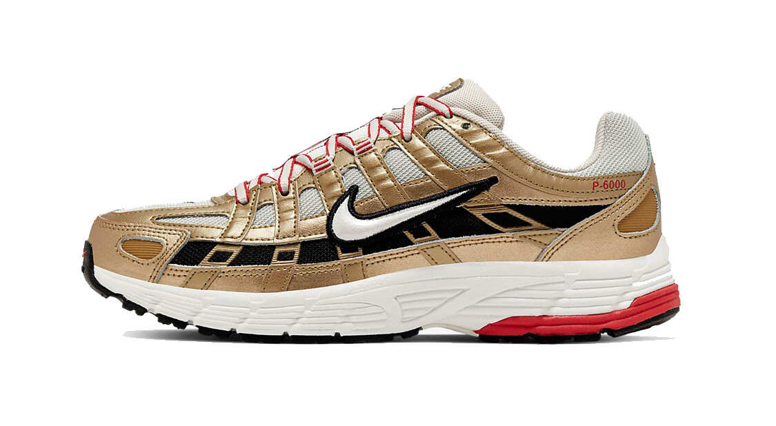 

Nike Wmns P-6000 Золотой металлик