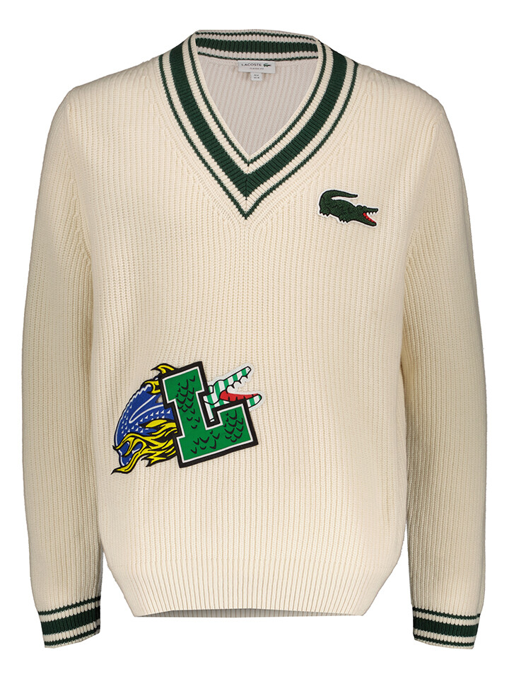 

Свитер Lacoste, кремовый