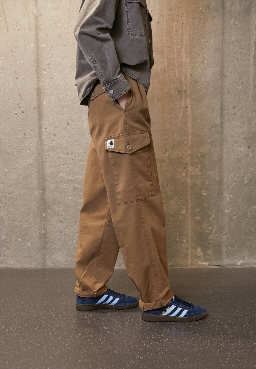 

Брюки карго Carhartt WIP, коричневый