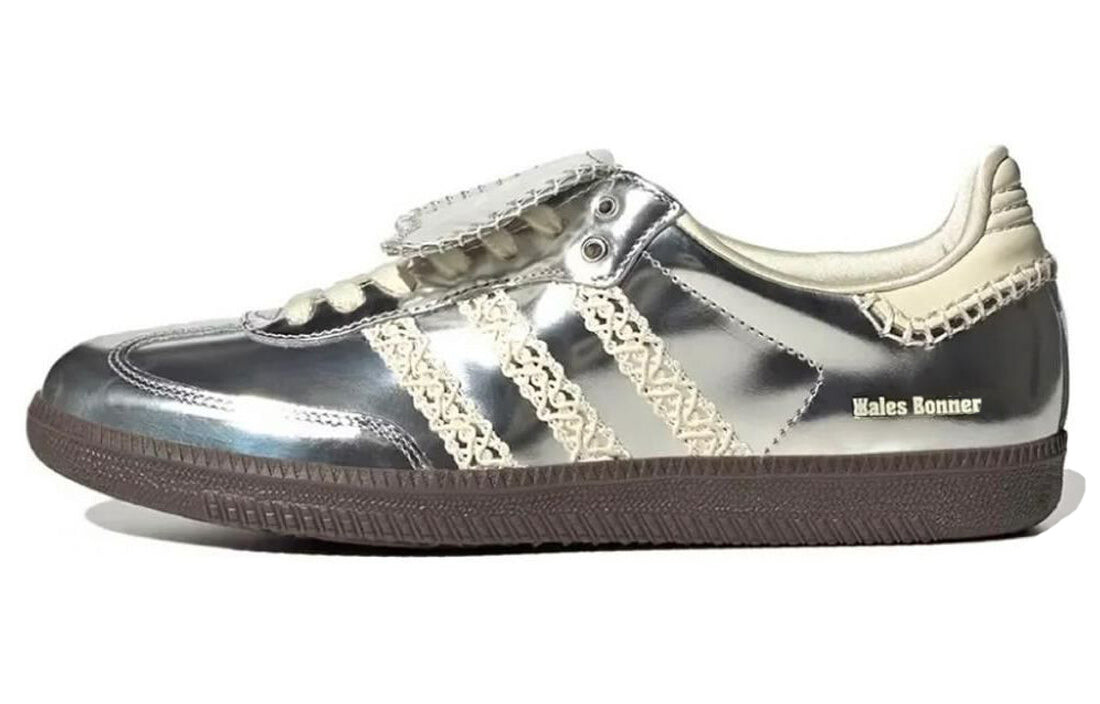 

Кроссовки мужские Adidas Samba Wales Bonner, серебристый