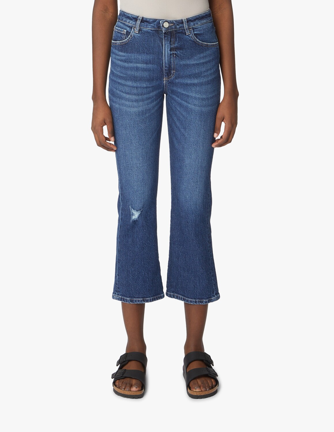 

Широкие джинсы с высокой посадкой Pam Icon Denim, цвет Dark Denim