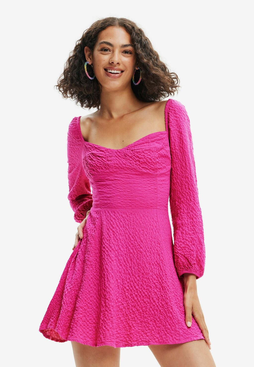 

Летнее платье Desigual, розовый