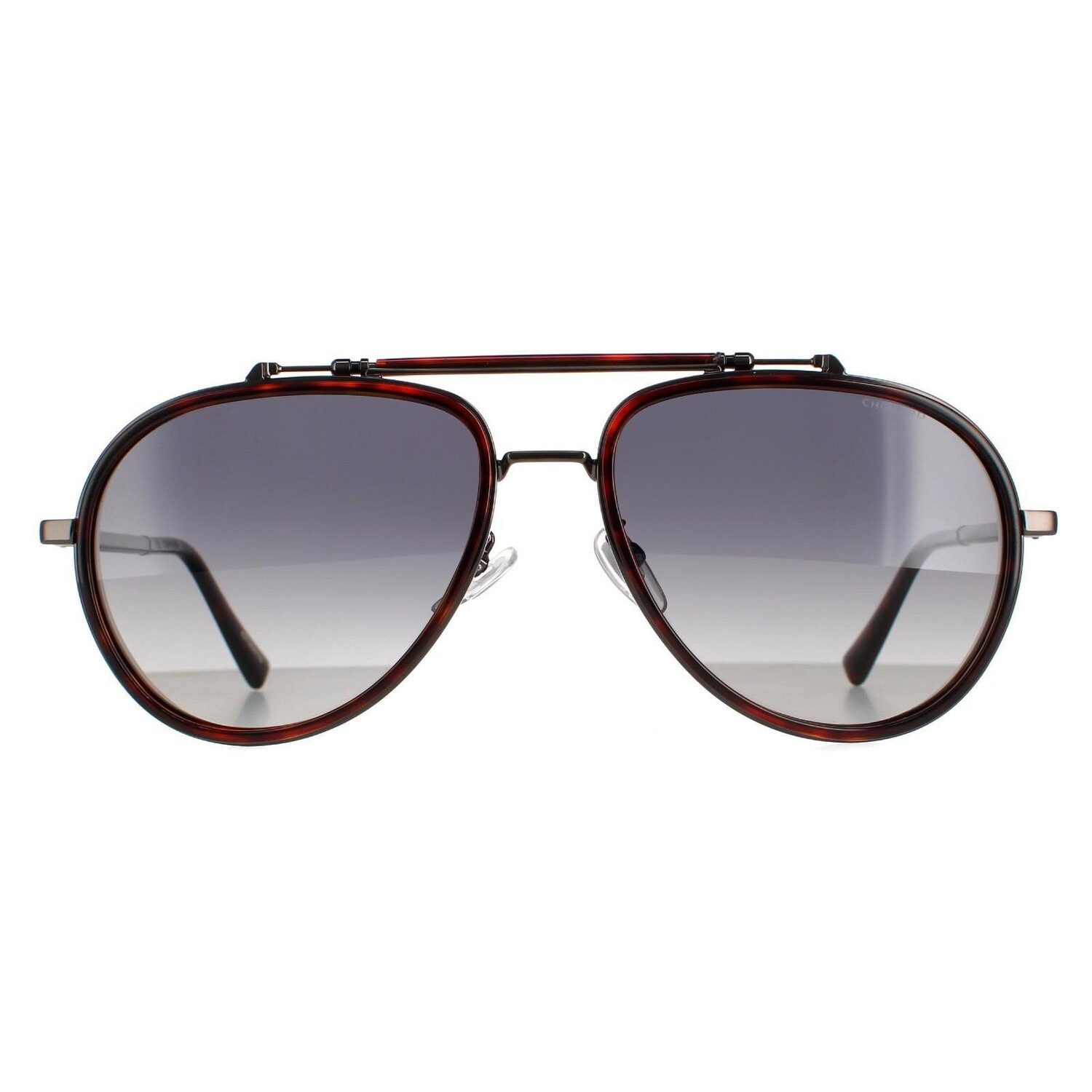 

Aviator Brown Honey Havana Дымчатый градиент, поляризованный SCHF24 Chopard, коричневый